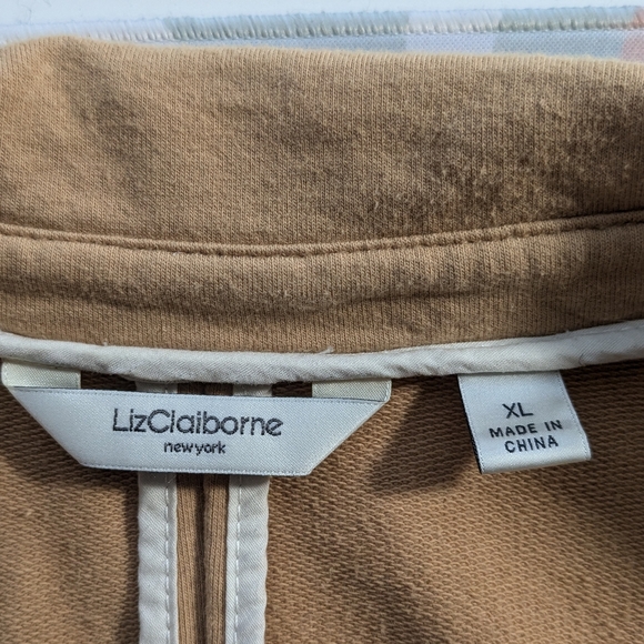 Liz Claiborne khaki blazer - Picture 5 of 5